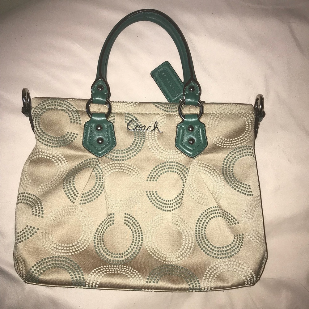 Coach Bag, Ashley Dotted Mini Tote